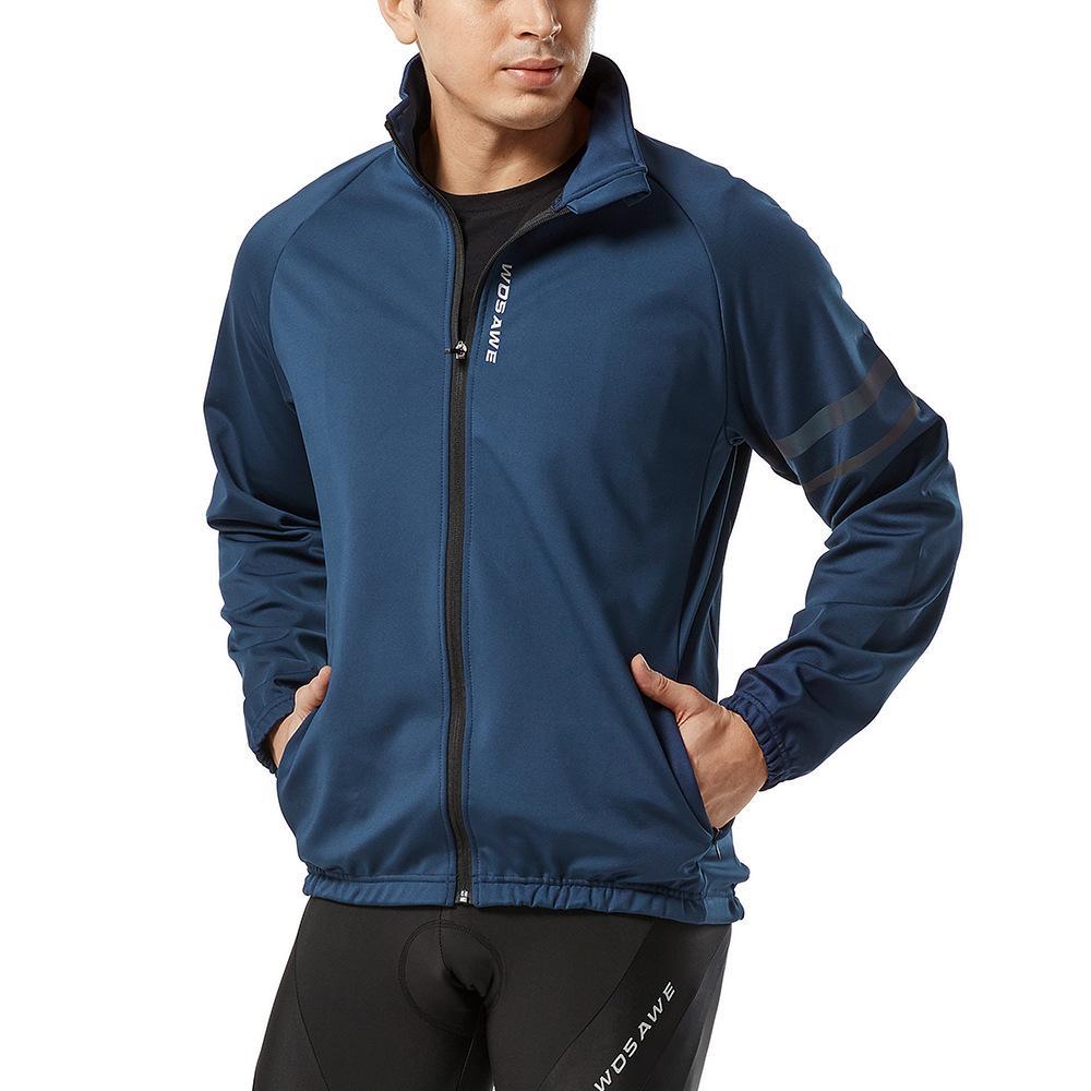 Mens Outdoor Off-road Mountain Sports Fleece Cycling Clothing