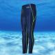 Sunproof Shark Skin Long Legs Competition Mens Swimming Trunks