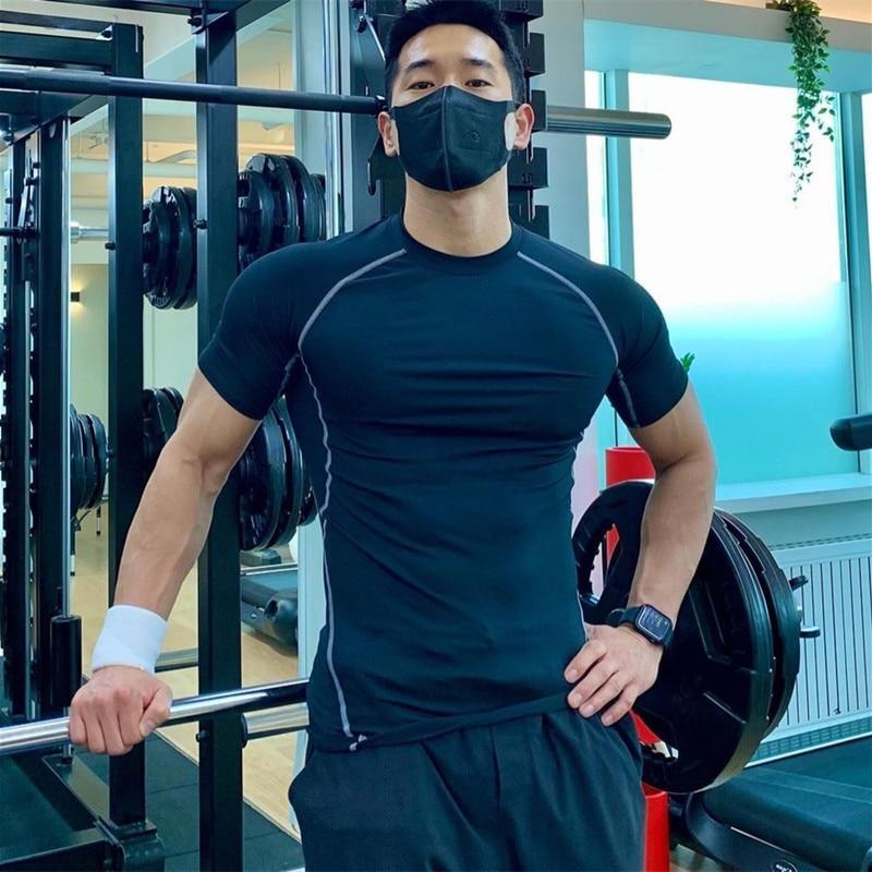 Mens Personal Trainer Overalls With Short Sleeves