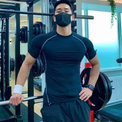 Mens Personal Trainer Overalls With Short Sleeves