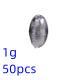 Standard Weight Fishing Pendants Olive Sinker