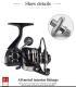 Fishing Wheel Metal Fishing Reel Bait Telescopic Fishing Rod Wheel