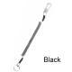 Max Stretch Plastic Spring Elastic Rope Anti-lost Phone Keychain Secure Lock Tackle Portable Fishing Lanyards