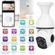 1Pc E27 WiFi Bulb Camera 1080P FHD WiFi IP Pan Tilt Security Surveillance Camera With Two-Way Audio Full Color Night Vision Flood Light Motion Tracking Siren Function APP Control