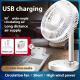 Silent Wind USB Office And Dormitory Mini Clip Fan Desktop Floor