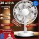 Silent Wind USB Office And Dormitory Mini Clip Fan Desktop Floor