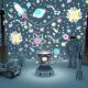 Creative Star Light Projection Lamp Bluetooth Stereo Luminous Toy