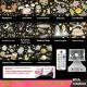 Creative Star Light Projection Lamp Bluetooth Stereo Luminous Toy