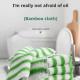Bamboo fiber rag-Green-1 pack - Option1