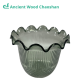 Striped lace flowerpot-amber grey-PET-13.5*11cm-1 piece - Option1
