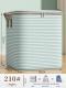 Quilt storage box-Green stripe-Huge size-65 * 60 *50-one pack - Option1