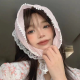 Lace headscarf-white-1 - Option1