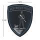 Outdoor Russian Tactical Patch With Magic Embroidery Fabric Sticker