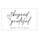 Simple Gift Packaging Greeting Coated Paper Card