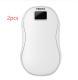 Large Capacity Double-sided Heating Digital Display USB Charging Portable Hand Warmer