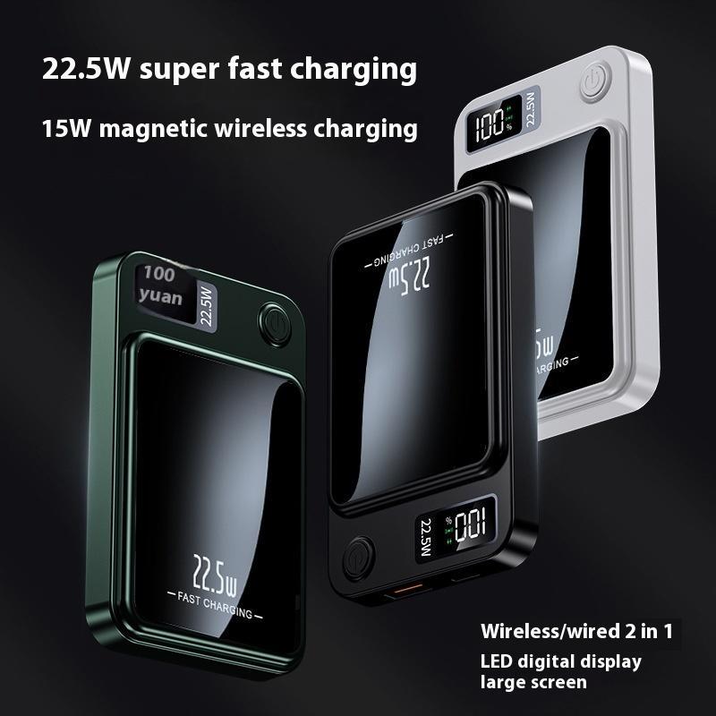 Magnetic Magsafe Wireless Super Fast Charge Mobile Power Supply