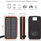 Outdoor Portable Waterproof Folding Solar Charging Group