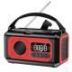 Lighting Large Capacity Hand-cranked Solar Power Emergency Charging Treasure