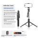 Stabilized Extendable Selfie Stick With Bluetooth Remote For Photos And Live Streaming