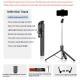 Stabilized Extendable Selfie Stick With Bluetooth Remote For Photos And Live Streaming