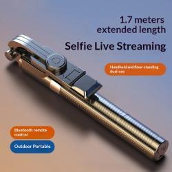 Bluetooth Tripod Multi-function Selfie And Live-streaming Stand