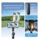 Four Corner Live Streaming Selfie Stick With Built In Fill Light And Floor Standing Phone Holder