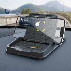 Snap-on Fixed Support Creative Non-slip Mat Car Navigation Holder