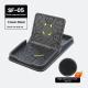Snap-on Fixed Support Creative Non-slip Mat Car Navigation Holder