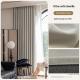 Milky-tea-colored Fully Blackout Nylon Curtains For A High-end Look In The Bedroom