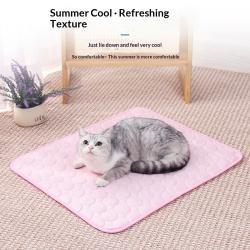 Pet Sofa Cooling Ice Silk Pad Temperature Lowering Sleeping Mat