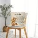 Mothers Day Series Linen Square Letter Print Pillowcase