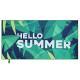 Cross-border Microfiber Double-Sided Coral Fleece Beach Towel