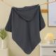 Solid-color Cotton Crepe Baby Swaddle Blanket