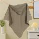 Solid-color Cotton Crepe Baby Swaddle Blanket
