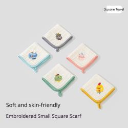 Childrens Handkerchief Newborn Ultra-Soft Small Towel