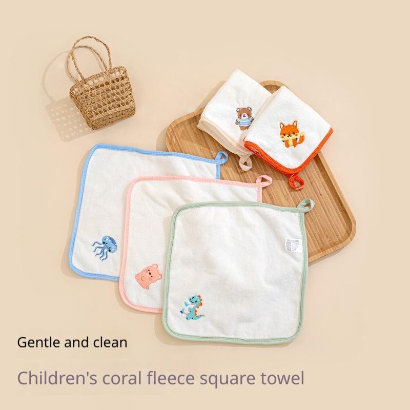 Childrens Handkerchief Newborn Ultra-Soft Small Towel