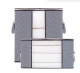 Non-woven quilt bag-70 * 50 *30cm-gray-1 piece - Option1