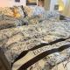 Soft Washed Cotton Bedding Four-Piece Set College Dorm Bed Sheet And Duvet Cover Three-Piece Set