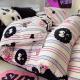 Soft Washed Cotton Bedding Four-Piece Set College Dorm Bed Sheet And Duvet Cover Three-Piece Set
