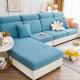 Cat Scratch Resistant Sofa Seat Covers, Jacquard Knit Velvet Couch Cushion Protectors, Stretch, Non-Slip & Machine Washable, All-Season Universal Fit For Sectional Sofa