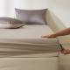 Solid-color Satin Cotton Bedspread Protector Cover