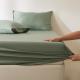 Solid-color Satin Cotton Bedspread Protector Cover