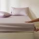 Solid-color Satin Cotton Bedspread Protector Cover