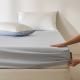 Solid-color Satin Cotton Bedspread Protector Cover