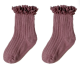 Lace socks-khaki-L-cotton-1 pair - Option1