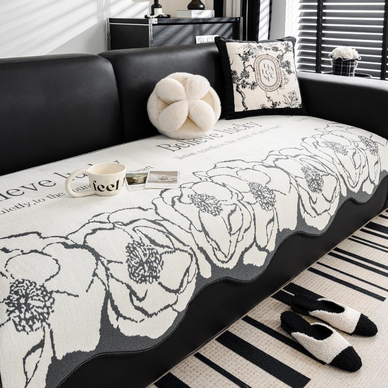 Irregular Summer Sofa Cushion With A Light-luxury High-end Feelsofa Cover Fabric