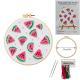 European Embroidery Material Package Cherry Strawberry Watermelon Orange