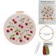 European Embroidery Material Package Cherry Strawberry Watermelon Orange