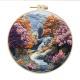 Embroidery Diy Handmade Cloth Art Material Kit Kit