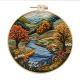 Embroidery Diy Handmade Cloth Art Material Kit Kit